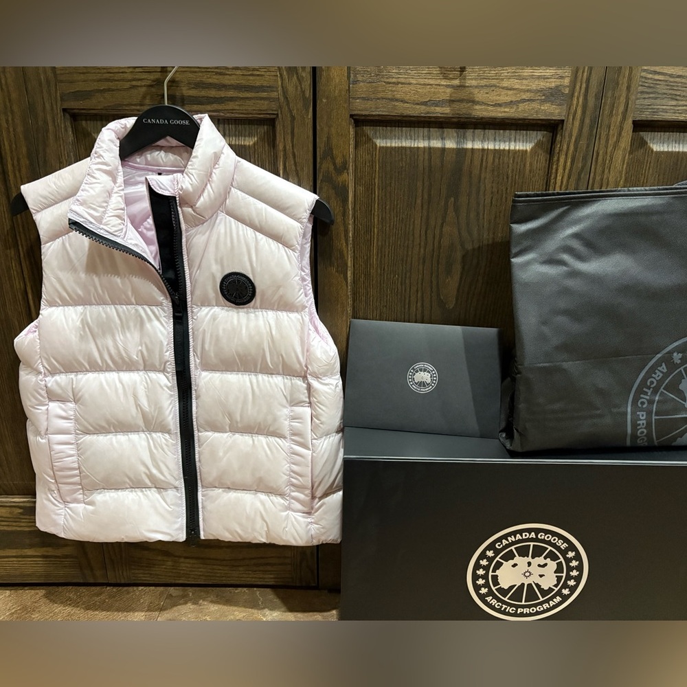 Canada Goose Cypress Vest Women’s Sunset Pink NEW!! Sz S